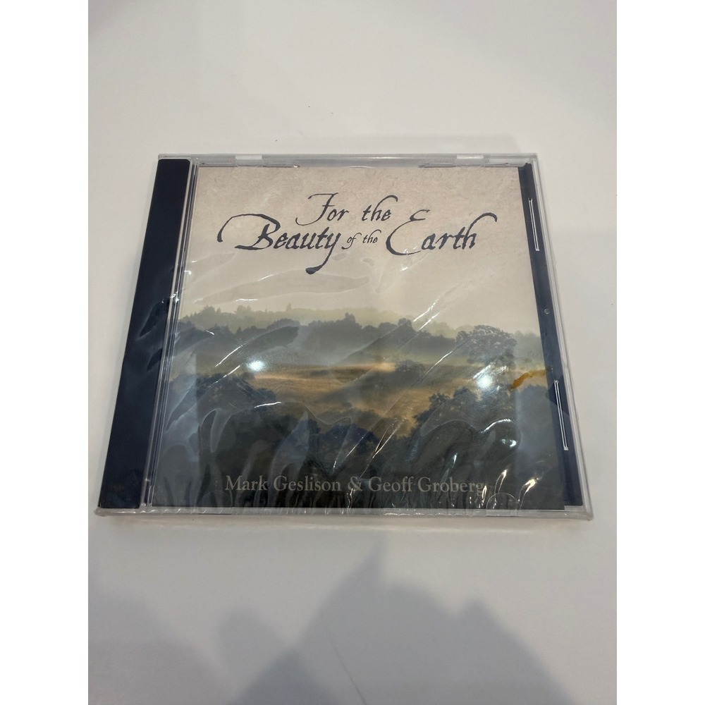 For the Beauty of the Earth CD Mark Geslison Geoff Groberg Instrument NEW sealed